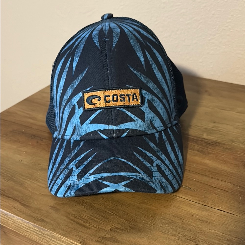Costa Blue and Black Baseball Hat